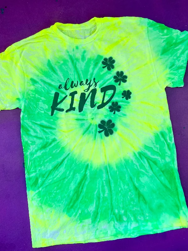 Always Kind Shamrock Tie-Dye Tee