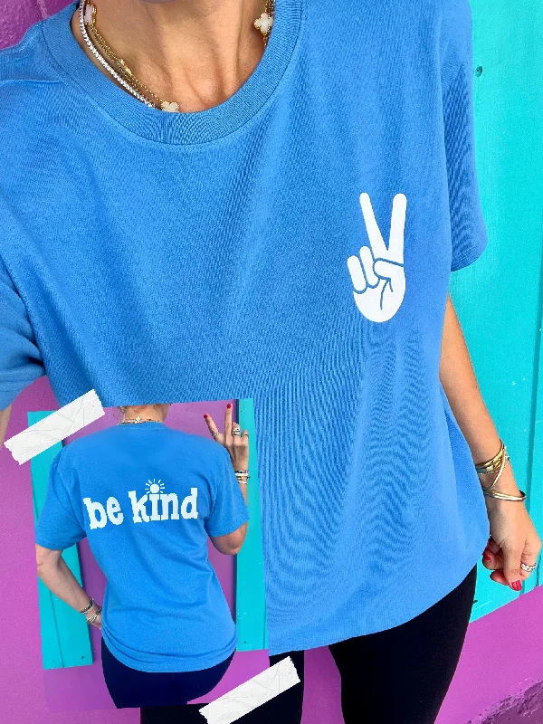 Be Kind Blue Sky Tee